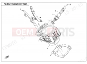 CFMOTO 2021 UTV UFORCE 600 (CF600UTR [T1b] ) CYLINDER BODY ASSY. - E02-3