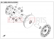CFMOTO UFORCE 800 (CF800-3) DRIVE PULLEY(FRONT) - E05-1