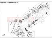 CFMOTO UFORCE 800 (CF800-3) TRANSMISSION SYSTEM (2) - E06-2