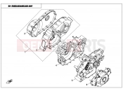 CFMOTO UFORCE 800 (CF800-3) CRANKCASE ASSY. - E01
