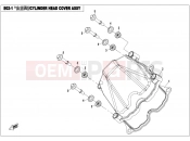 CFMOTO 2019 UTV UFORCE 800 (CF800-3) CYLINDER HEAD COVER ASSY. - E02-1