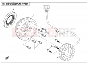 CFMOTO UFORCE 800 (CF800-3) MAGNETO ASSY.(WITH EPS)