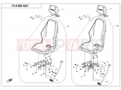 CFMOTO UFORCE 800 (CF800-3) SEAT(WITH CFMOTO)