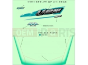 CFMOTO UFORCE 800 (CF800-3) RUSSIAN CHARACTER DECALS
