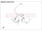 CFMOTO UFORCE 800 (CF800-3) FUEL EVAPORATION SYSTEM