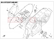 CFMOTO UFORCE 800 (CF800-3) CVT CASE ASSY. - E01-3