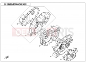CFMOTO 2017 UTV UFORCE 800 (CF800UTR-2) CRANKCASE ASSY. - E01