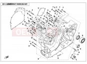 CFMOTO 2017 UTV UFORCE 800 (CF800UTR-2) RIGHT CRANKCASE ASSY. - E01-2