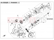 CFMOTO 2017 UTV UFORCE 800 (CF800UTR-2) TRANSMISSION SYSTEM(â¡) - E06-2