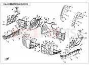 CFMOTO 2018 UTV UFORCE 800 (CF800UTR-2) BOTTOM PLASTIC - F04-4