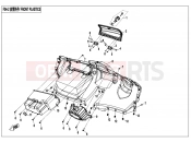 CFMOTO 2019 UTV UFORCE 800 (CF800UTR-2) MIDDLE PLASTIC - F04-2