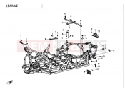 FRAME - F03 - CFMOTO UFORCE 800 (CF800UTR-4) 2025