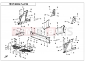 MIDDLE PLASTICS - F04-3 - CFMOTO UFORCE 800 (CF800UTR-4) 2025