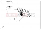 DASHBOARD - F17 - CFMOTO UFORCE 800 (CF800UTR-4) 2025