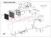 COOLING SYSTEM - F18-V2 - CFMOTO UFORCE 800 (CF800UTR-4) 2025