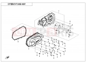 CVT CASE ASSY - E01-3 - CFMOTO UFORCE 800 (CF800UTR-4) 2025