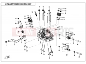 CYLINDER HEAD NO.2 ASSY - E02-6 - CFMOTO UFORCE 800 (CF800UTR-4) 2025