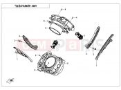 CFMOTO UFORCE 800 (CF800UTR-4) CYLINDER BODY - E02-3