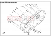CFMOTO UFORCE 800 (CF800UU-A) CVT COVER ASSY - E01-5