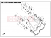CFMOTO UFORCE 800 (CF800UU-A) CYLINDER HEAD COVER ASSY - E02-1