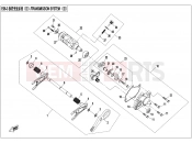 CFMOTO UFORCE 800 (CF800UU-A) TRANSMISSION SYSTEM(3) - E06-3