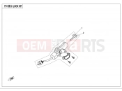 CFMOTO UFORCE 800 (CF800UU-A) LOCK KIT(ORDINARY) - F01-A