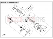 CFMOTO UFORCE 800 (CF800UU-A) TRANSMISSION SYSTEM(3) - E06-3-V4