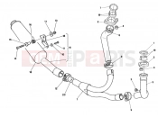 DUCATI 1992 Supersport 600 SS EXHAUST SYSTEM » EXHAUST SYSTEM