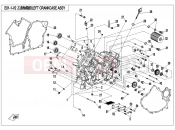 CFMOTO ZFORCE 1000 (CF1000US-2) LEFT CRANKCASE ASSY - E01-1-V2