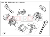 CFMOTO ZFORCE 1000 (CF1000US-2) CYLINDER HEAD @^ CYLINDER ASSY - E02-V2