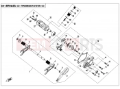 CFMOTO ZFORCE 1000 (CF1000US-2) TRANSMISSION SYSTEM(3) - E06-3
