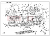 FRAME - F03-V5 - CFMOTO ZFORCE 1000 (CF1000US-2) 2019