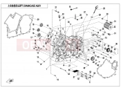 LEFT CRANKCASE ASSY - E01-1-V5 - CFMOTO ZFORCE 1000 (CF1000US-2) 2019