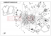 LEFT CRANKCASE ASSY - E01-1-V6 - CFMOTO ZFORCE 1000 (CF1000US-2) 2019