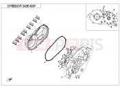 CVT CASE ASSY - E01-3-V2 - CFMOTO ZFORCE 1000 (CF1000US-2) 2019