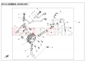 OIL COOLING SYSTEM - E07-2-V4 - CFMOTO ZFORCE 1000 (CF1000US-2) 2019