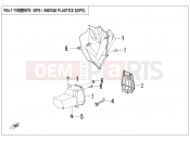 CFMOTO 2020 SSV ZFORCE 1000 (CF1000US-2) MIDDLE PLASTIC 3(EPS) - F04-7
