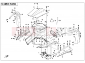 CFMOTO 2021 SSV ZFORCE 1000 (CF1000US-2) FRONT PLASTIC 2 - F04-2