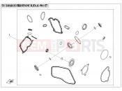 CFMOTO 2021 SSV ZFORCE 1000 (CF1000US-2) ENGINE OIL SEAL @^O-RING SET - E30