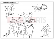 MIDDLE PLASTIC 1 - CFMOTO ZFORCE 1000 (CF1000UTR-2) 2021