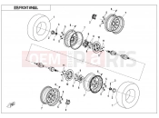 FRONT WHEEL - CFMOTO ZFORCE 1000 (CF1000UTR-2) 2021