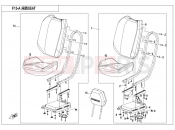 SEAT(BLACK&RED) - CFMOTO ZFORCE 1000 (CF1000UTR-2) 2021