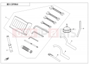 TOOLS - F20 - CFMOTO ZFORCE 1000 (CF1000UTR-B) 2021