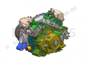 LONG BLOCK - E00 - CFMOTO ZFORCE 1000 (CF1000UTR-B) 2021
