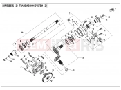 TRANSMISSION SYSTEM(2) - E06-2-V1 - CFMOTO ZFORCE 1000 (CF1000UTR-B) 2021