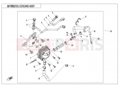 OIL COOLING SYSTEM - E07-2-V3 - CFMOTO ZFORCE 1000 (CF1000UTR-B) 2021