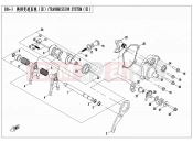 TRANSMISSION SYSTEM(â¢) - E06-3 - CFMOTO ZFORCE 500 (CF500US) 2015