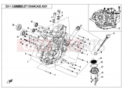 CFMOTO ZFORCE 500 (CF500US-EX) LEFT CRANKCASE ASSY. - E01-1