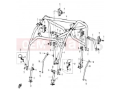 CFMOTO 2012 SSV ZFORCE 600 (CF600-3) CAB FRAME