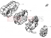 CFMOTO 2012 SSV ZFORCE 600 (CF600-3) CRANKCASE ASSY - E01